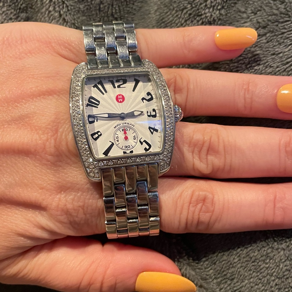 Michele Urban Mini Diamond Watch